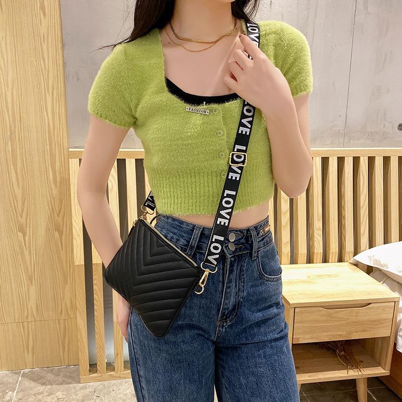 Bag women's pattern new fashion embroidery thread messenger bag women's trend webbing fringed shoulder bag