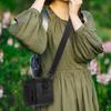 Protective Bag Shoulder Bag Case for Digital Cameras Including Double Storage Areas Soft Lining and Convenient Carry