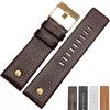 New Fashion Cowhide Watchband with Rivet Watch Strap Belt Bracelet for Diesel DZ7313 DZ7333 7322 7257 4318 7348 7334 Replacement