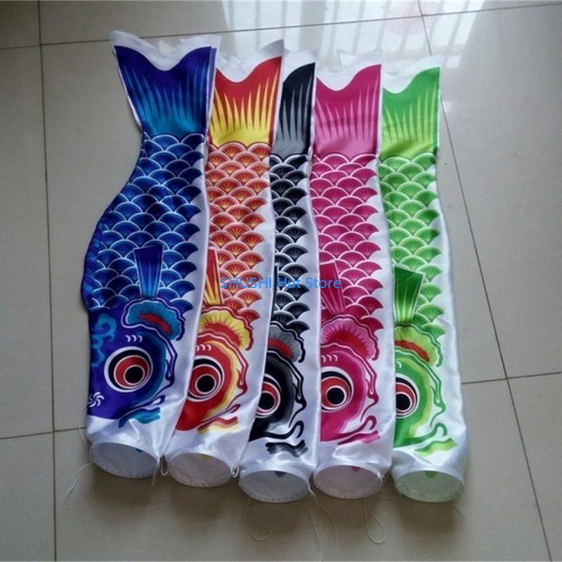 Japanese Carp Windsock 60cm Koinobori Windsocks Hotel School Restaurant Decor D57B