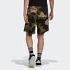 Adidas Originals Camo 3-Stripes Loose Sports Shorts Men Bottoms Military-Green GN1887