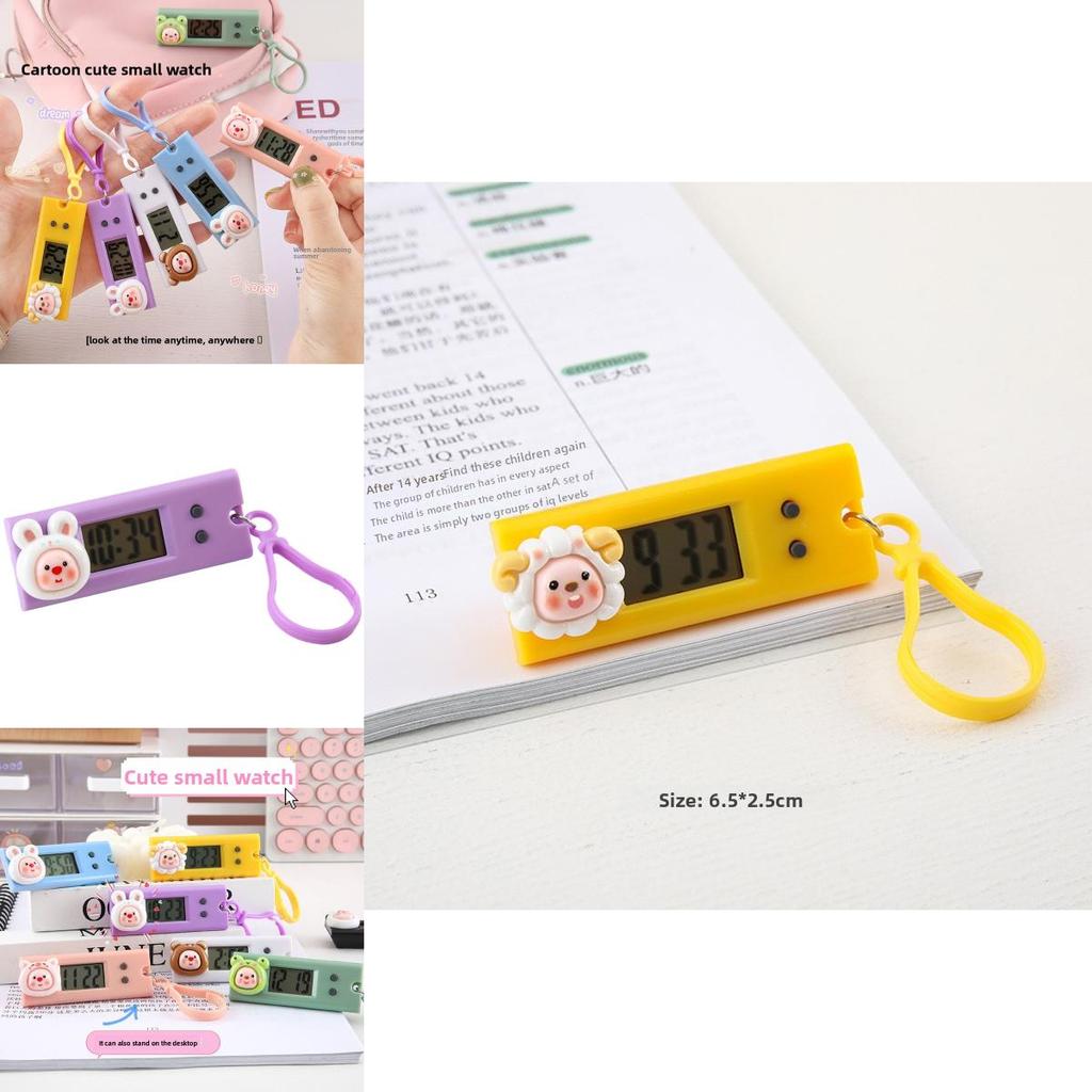 Childrens Cartoon Electronic Clock With Timer For Study Room And Exam Timing