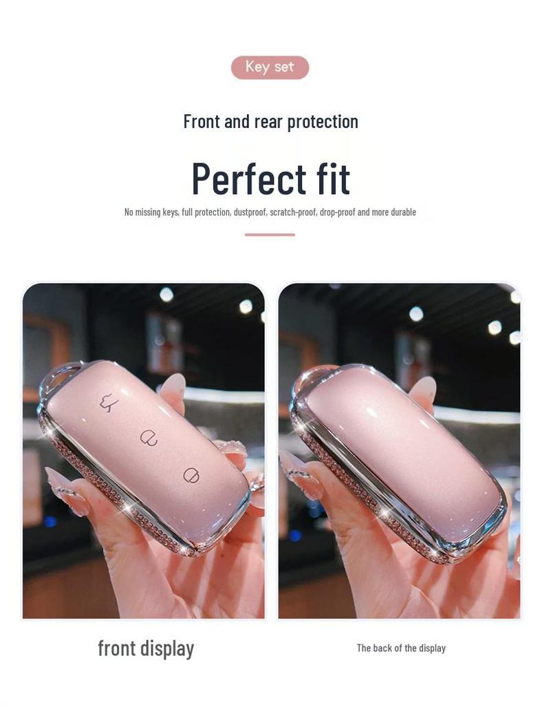 Luxury Key Cover for Geely Galaxy Models: A7, M9, E5, L7, L6, E8