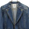 LANVIN en Bleu Denim Jacket 38 Wash blue jeans Women Used