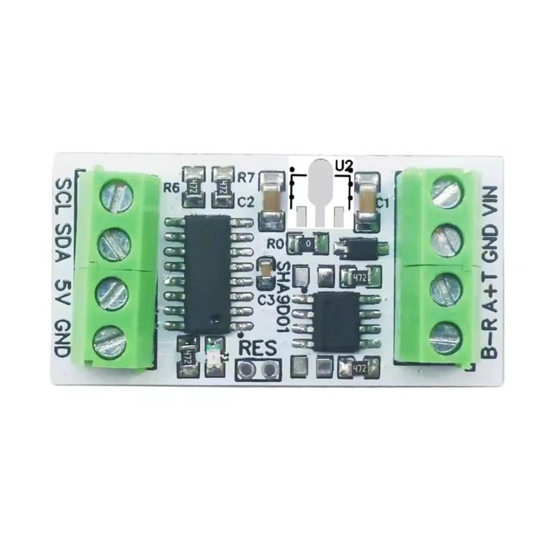 Industrial Temperature and Humidity SHT30 Sensors Adapter Board RS485 TTL232 Analog Remote -40-125℃ 0-100%RH Module