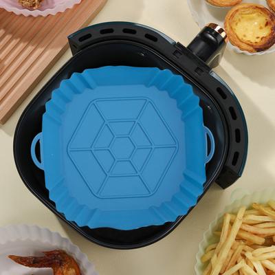 Air Fryer Silikon-Einlage Lebensmittelecht BPA-frei Hochtemperaturbeständig Leicht zu Reinigen Backblech Air Fryer Zubehör