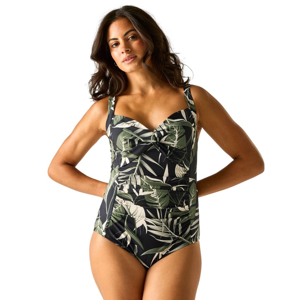 Regatta Womens/Ladies Sakari Tropical Tummy Control One Piece Swimsuit