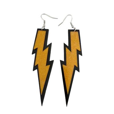 1 Pair Ear Flash Stylish Ear Pendant Delicate Fashion Earrings Accessory Party Drops Favors Hoop for Banquet Daily Dress