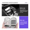 Car Data Cable Storage Protective Bag Car Storage Organizer For Porsche Cayenne Boxster Macan 968 Panamera 911 Carrera-GT 918