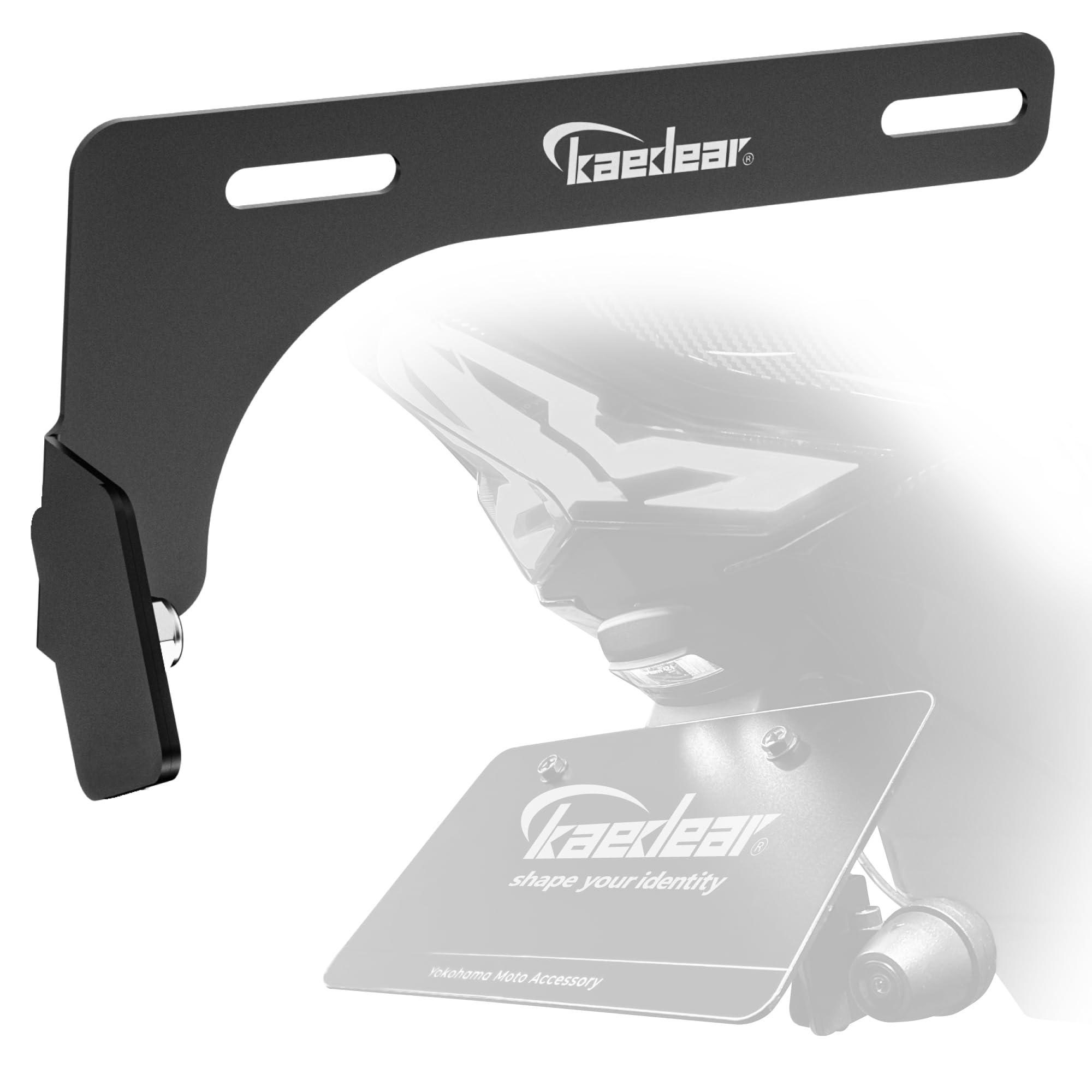 

Kaedear Motorcycle Dash Cam Bracket Camera Bracket Mount Dash Cam Aluminum Mechanic Designed Easy Angle Camera Bracket Universal/Rust-Resistant