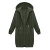 Women's Fashionable Loose-fitting Long-sleeved Casual Jacket With Zipper Hoodie