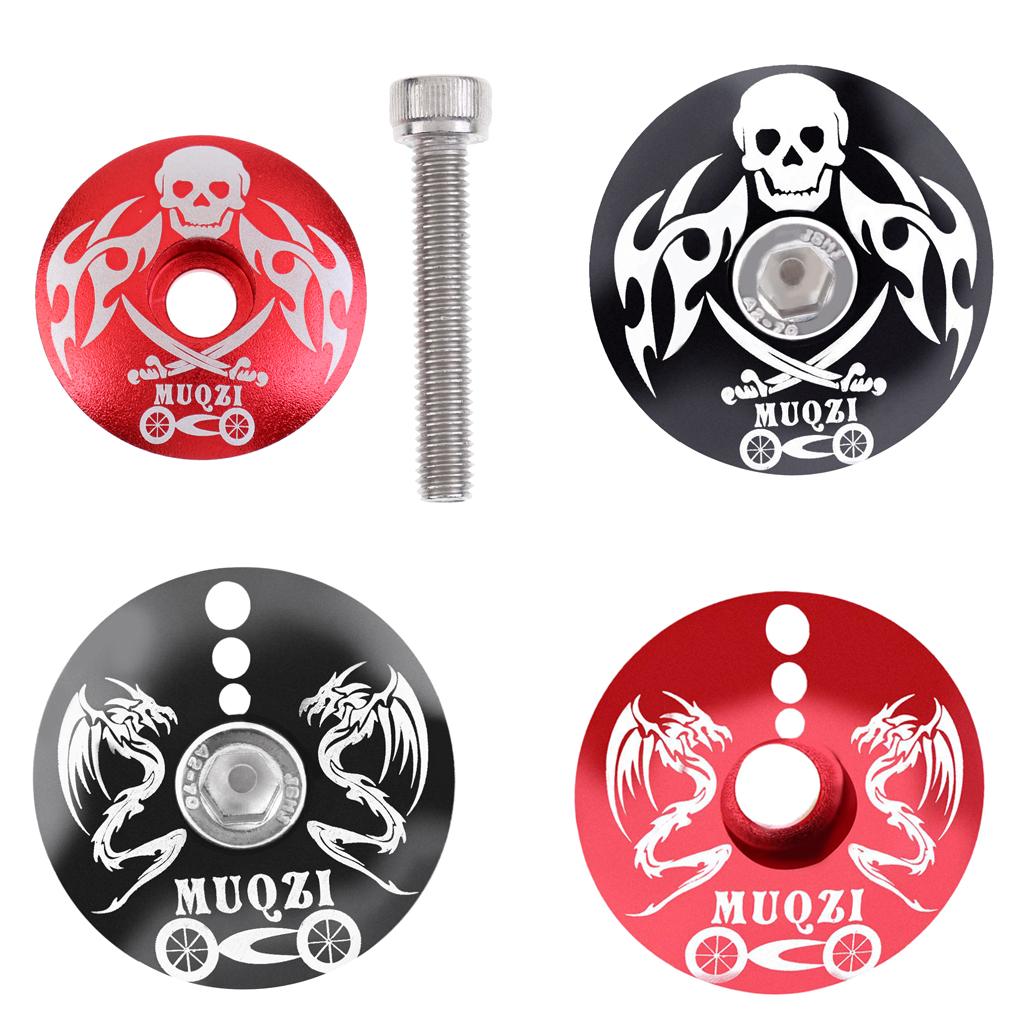 Oberer Vorbau-Abdeckung Fahrradhelm für Mountainbikes Fahrrad Gabel 1 1/8