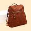 New wide shoulder strap large capacity student backpack fashionable niche design high sense backpack women
