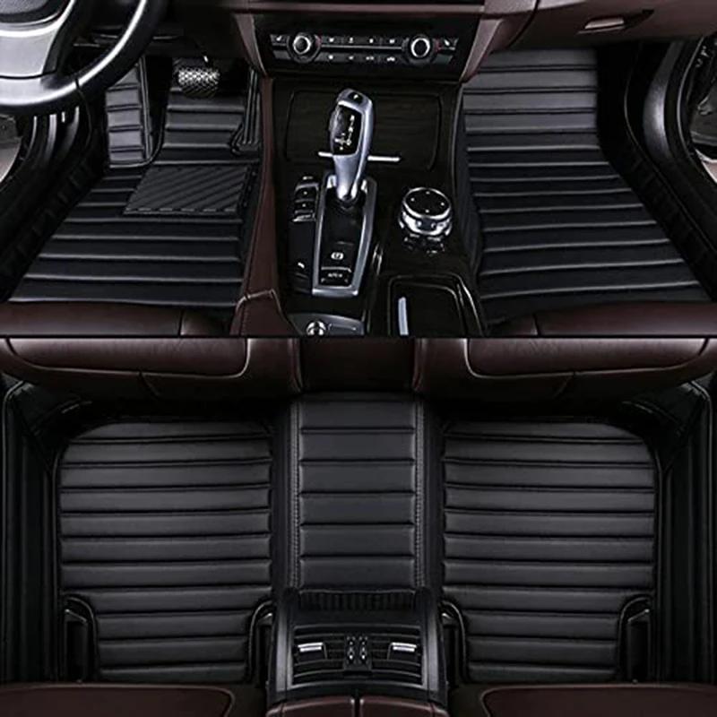 For Lincoln Aviator Nautilus 2019-2026 Auto Leather Waterproof Custom Car Floor Mats Carpets Foot Coche Accessorie Floor Liners