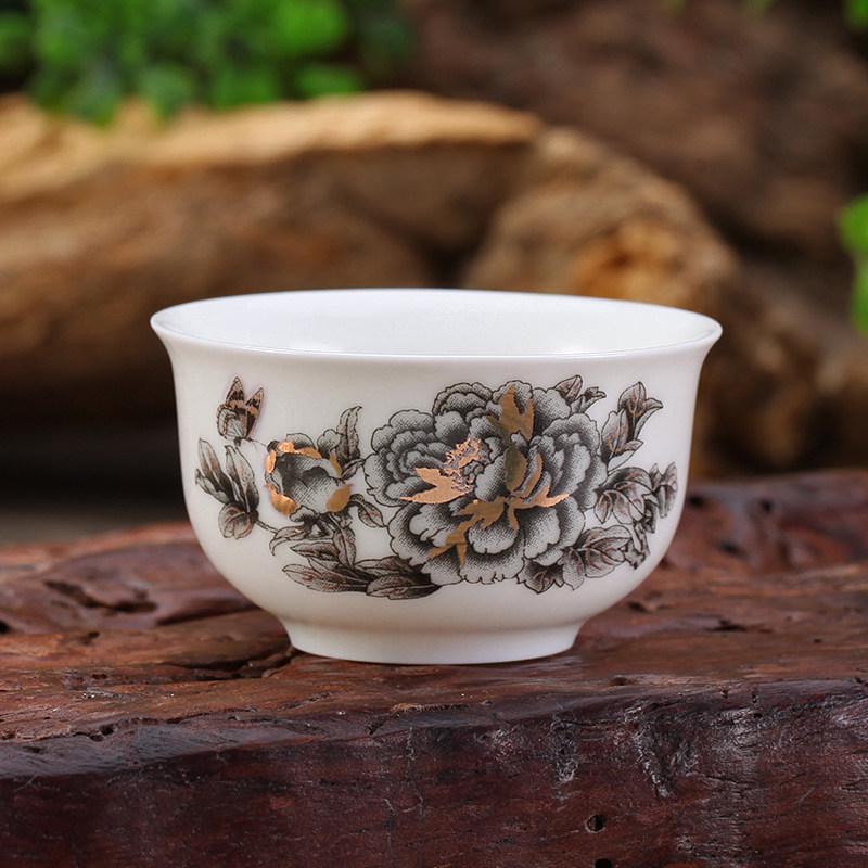 Miniature Ceramic Gongfu Tea Tasting Cup - Extra Small Chaoshan Set