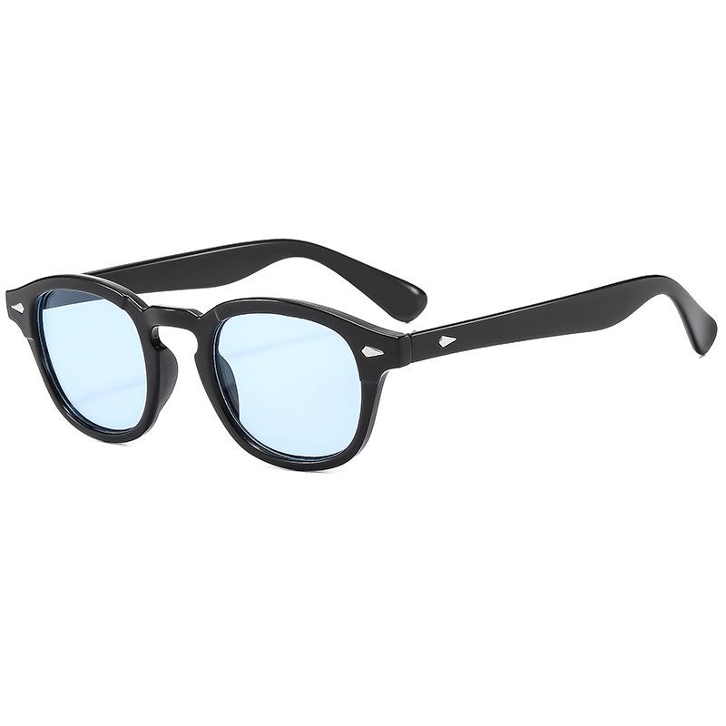 Evropský a americký styl retro nýtované sluneční brýle - Dámská UV ochrana, Malý rám