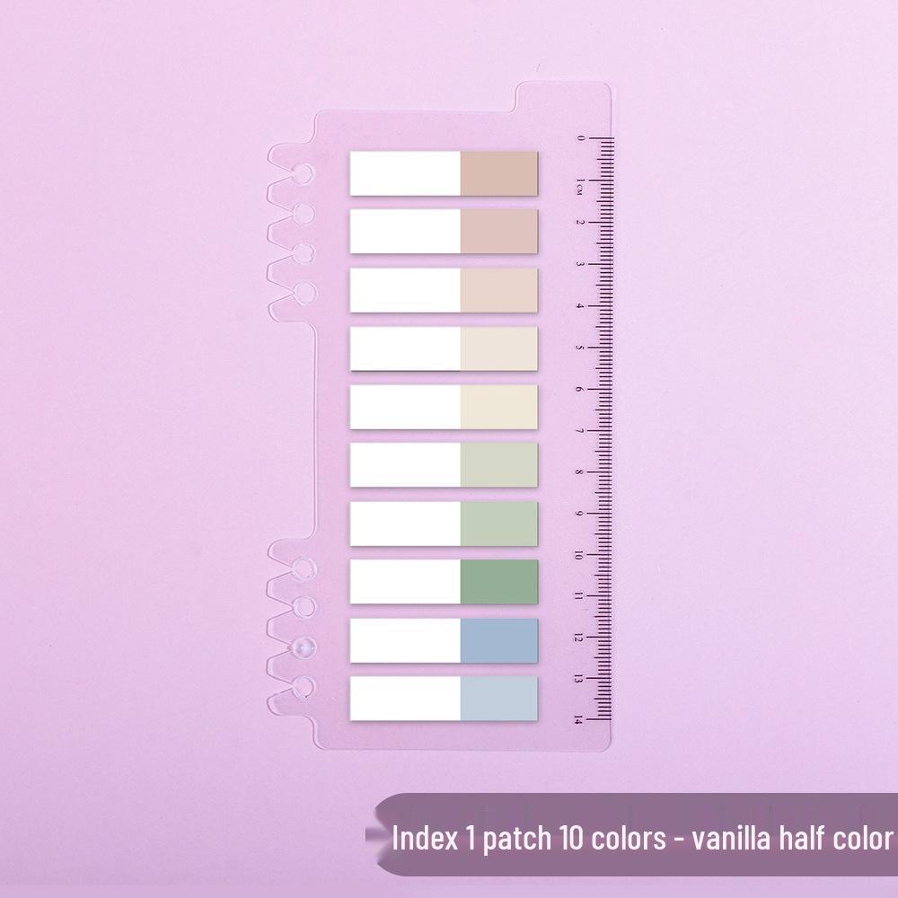 Triangle & Round Segmented Pull-out Strong Adhesive Sticky Notes for Memos