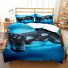 Three-Piece Gamepad/Earphone Logo Digital Printing Bed Three-Piece Set