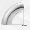 uxcell SS304 90 Degree Mandrel Bend Elbow, Stainless Steel, Exhaust Elbow Pipe, Modified Car