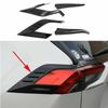 4pcs For Toyota RAV4     Chrome Rear Tail Light Lamp Frame Cover Accessories