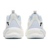 Keep Moving Cushioning Abrasion Resistant Thermal Low Top Running Shoes Women's White Blue 122245523-10