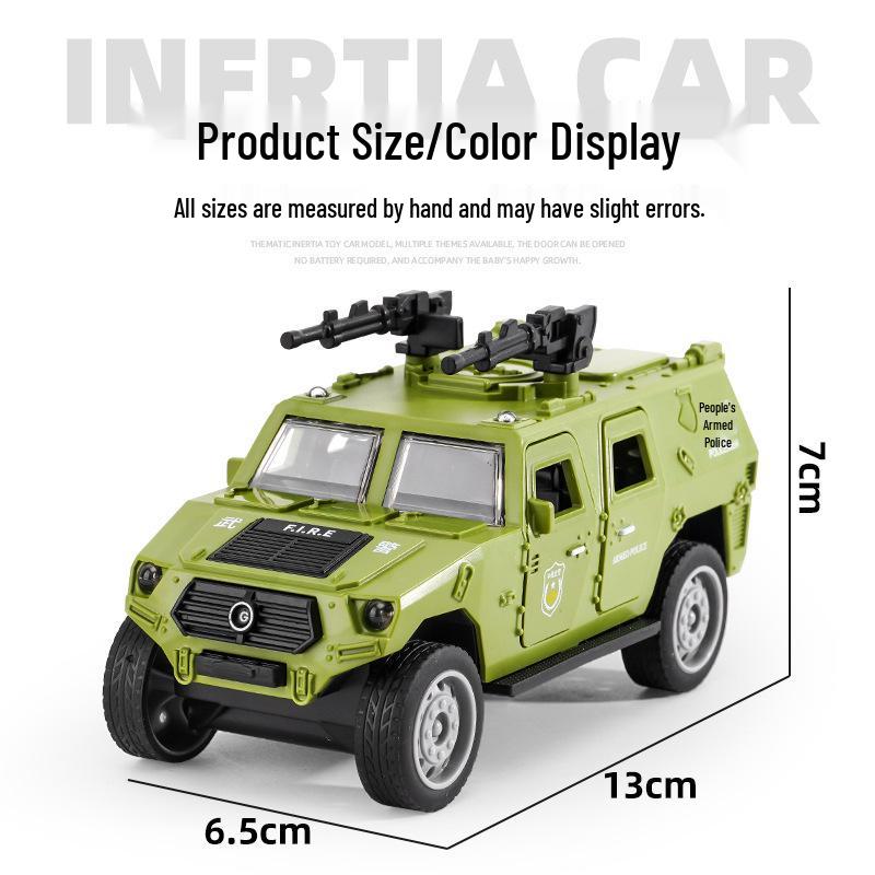 International Trade Children's Toy Cars: Inertia Armored Vehicles & Claw Machine Gifts