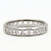 Used TIFFANY&Co. Ring T Turnalow EU#48.5 K18 White Gold 2.9g White Gold Jewelry