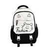 Süßer Katzen-Schülerrucksack für Mädchen aus atmungsaktivem Nylonmaterial für den Schulgebrauch
