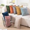Simple Chenille Cushion Cover Solid Color Soft Throw Pillow Cover Velvet Multiple Size Decorative Pillowcase Seasonal Decor