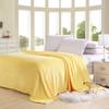 Lightweight Flannel Polyester Blanket In Various Colors For Modern Style Bedrooms