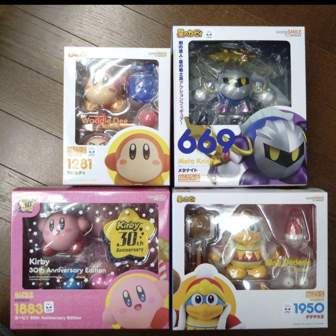 

[USED] Nendoroid Kirby, Waddle Dee, Meta Knight, and King Dedede