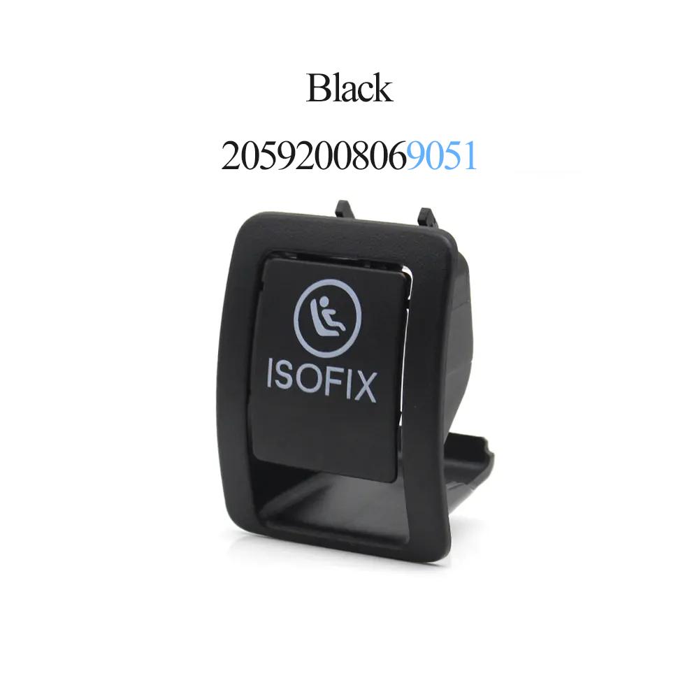 Car Rear Child Anchor ISOFIX Switch Safety Assembly For Mercedes Benz GLC EQC Class W253 N293 GLC200 GLC260 GLC300 2059200806 чёрный