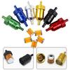 8MM Fuel Filter Aluminum Alloy Fuel Filter Reusable Fuel Filter