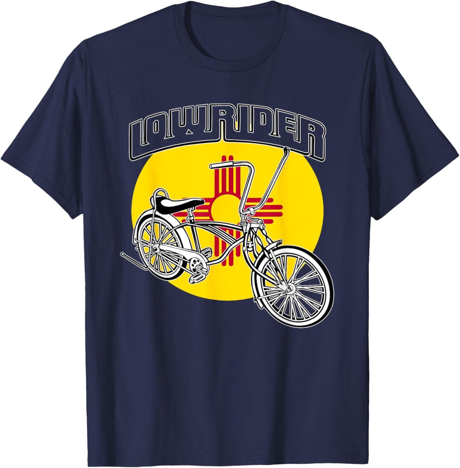 Rider Bicycle Chicano New Mexico Unisex T-Shirt XXXL