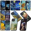 Van Goghs Starry Night Phone Case for Samsung Galaxy A06 A05 A14 A50 A51 A52 A12 A13 A23 A70 A07 A25 A26 A72 A56 Soft Cover