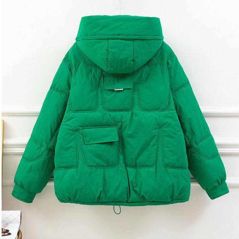 Abbigliamento in Cotone Autunno e Inverno Moda Versione Coreana Abbigliamento a Pasticcino Giacca Calda Autunno e Inverno Giacca Spessa in Cotone
