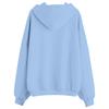 Women's Loose Zipper Cardigan Sweatshirt Jacket