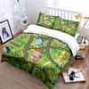 "Colorful Town Map Play Set"  Kid's and Adults' Bedroom Decor, Exquisite Three-piece Bedding Set Gift