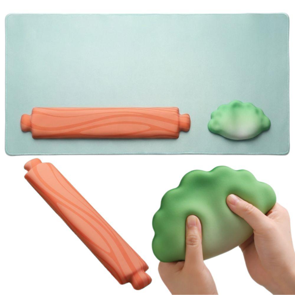 Ergonomic Keyboard Hand Rest Memory Foam Mouse Pad Wrist Rest Mouse Wrist Rest For Office Games