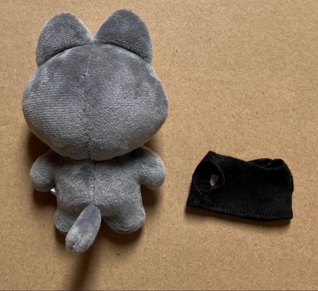 [USED] Stray Kids Bang Chan Plush Toy 10cm Master with Clothes