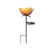 Hollow Out Design Outdoor Lighting Fixture Lotus Shaped Street Lamp  Lawn Landscape