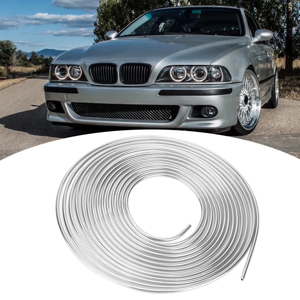 25ft Brake Line Tubing Copper Nickel Plated 3Celsius16in OD Coil Roll for Hydraulic Braking Fuel System(Gold )