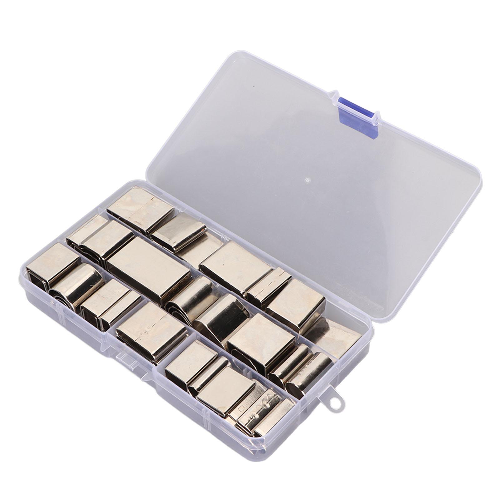 

52 шт. Кожаный вырубной штамп Форма Устойчивый к ржавчине Быстрорежущая сталь Полый пробойник Набор вырубных штампов для DIY Ремень Сумка