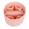 Make Up Bag Women Simple Solid Color Ladies Bucket Felt Convenient Portable Leisure High-capacity Handbag Storage Cosmetic Bags