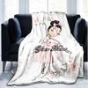 1PC Custom Name Ballerina Pink Dreams Outdooor Flannel Blankets Patterns Throw Blanket All-Season Soft Gift for Couch, Bed, Camping Gifts