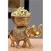 Messing Olifant Urli Kom Etnisch Ontwerp Uruli Pot Voor Huisdecoratie Drijvende Bloemen Kaarslampen Tempelkamer Traditionele Diwali Decoratie Cadeau,