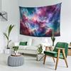 Nebula Tapestry Fancy Purple Space Star Wall Art Bedroom Aesthetic Space Mysterious Fantasy Night Sky Room Decoration Bedroom