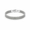Mariasz Minimalist 3/6/8mm Gold Plated Stainless Steel Mesh Bracelet for Women Waterproof Chain Stacking French Vintage Jewelry