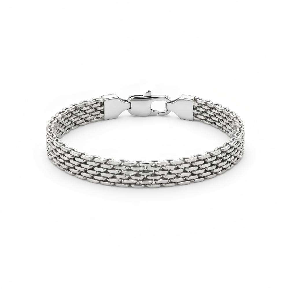 Mariasz Minimalist 3/6/8mm Gold Plated Stainless Steel Mesh Bracelet for Women Waterproof Chain Stacking French Vintage Jewelry