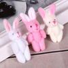 Plush 45cm 12pcslot Mini Bunnies Rabbit Diy Accessories Stuffed Animals 3color